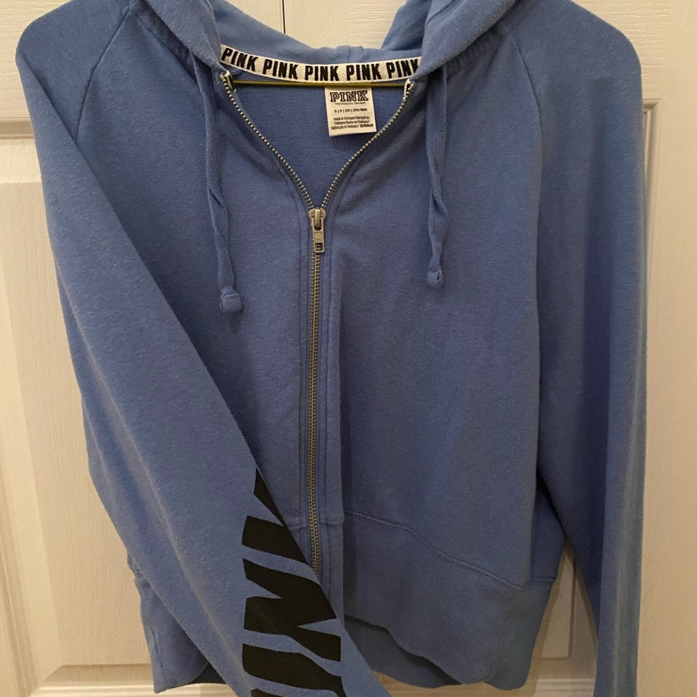PINK cropped hoodie